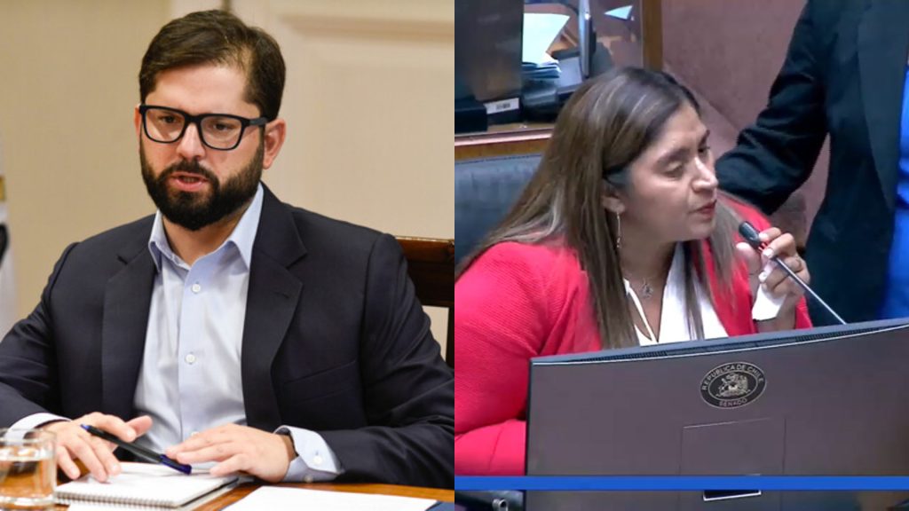 Presidente Boric entregó su apoyo a senadora Campillai: “No permitamos el negacionismo ante violaciones a los DDHH”