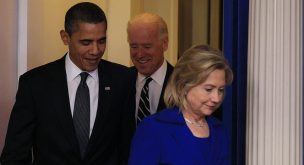 Obama y Clinton celebran la candidatura de Biden a la reelección