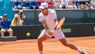 Cristian Garin barre con Hugo Dellien en su debut en el ATP de Houston