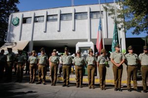 Carabineros entre las instituciones mejor evaluadas: Aprobación llega al nivel más alto en Cadem desde 2015