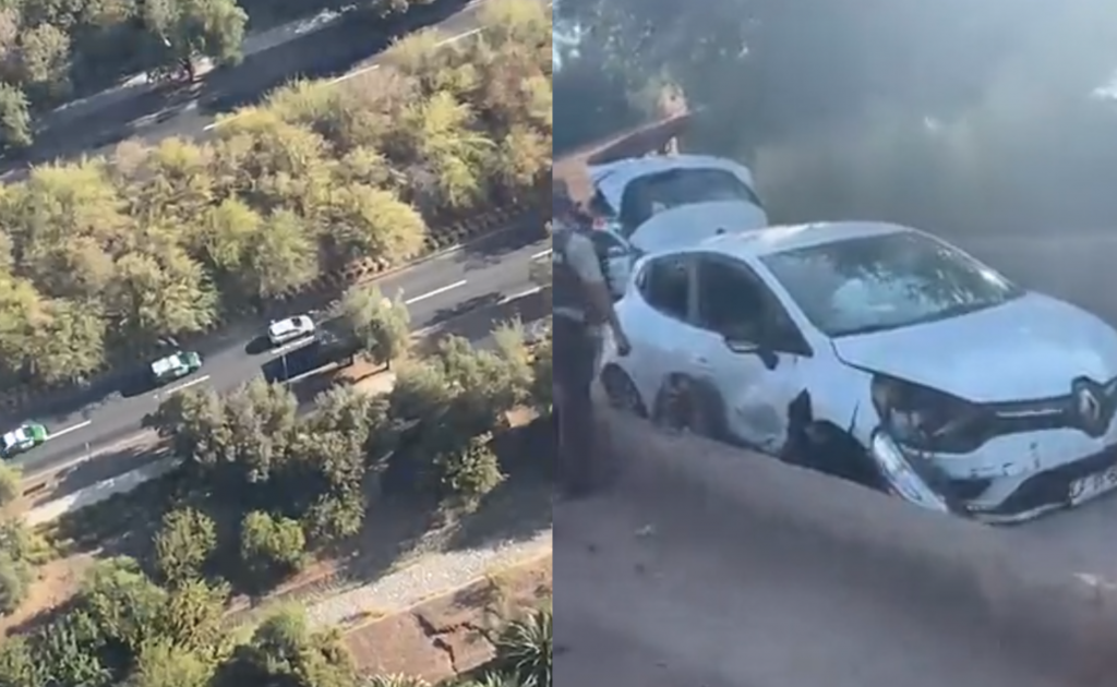Cinematográfica persecución en Chicureo deja cinco detenidos: Carabineros baleó a un delincuente