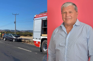 Concejal de Pichilemu Hugo Toro muere tras choque en la Ruta 90
