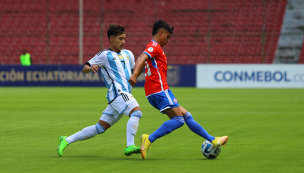 La Roja sub 17 cae ante Argentina en su primer duelo del hexagonal