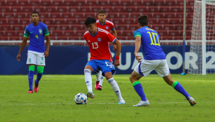 Adiós al sueño Mundial: la Roja sub 17 cae ante Brasil en su penúltimo duelo del Sudamericano