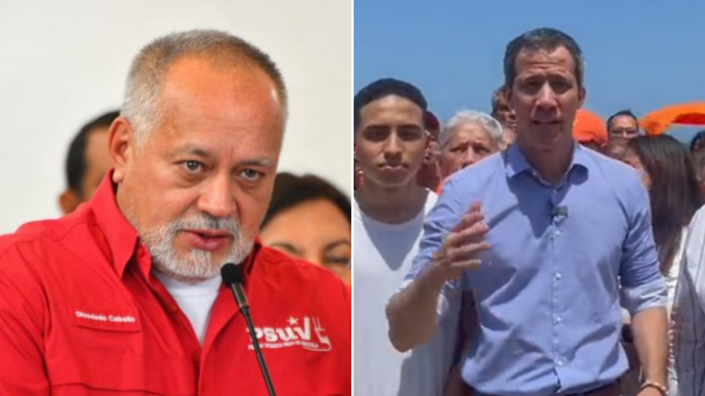 Diosdado Cabello acusa a Guaidó de “cobarde” por “huir” a Colombia para la cumbre sobre Venezuela