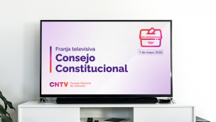 Desde hoy se empieza a emitir la franja electoral del Consejo Constitucional