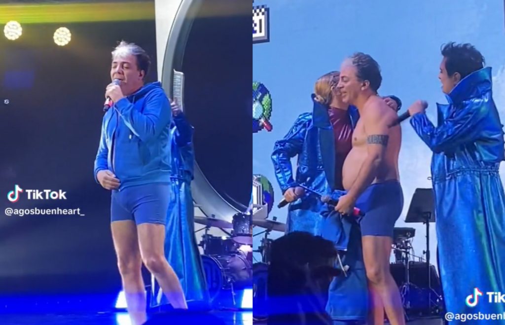 “Me encantó su pancita”: El destape de Cristian Castro en concierto de Miranda!