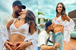 Con estas fotografías, Neymar y Bruna Biancardi anunciaron que se convertirán en padres