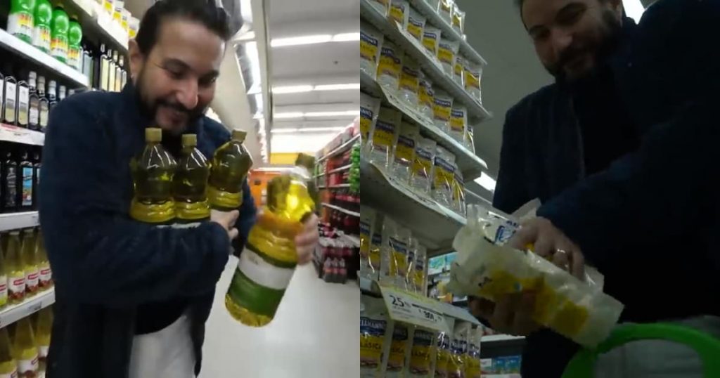 Felipe Avello viajó hasta Argentina y ‘arrasó’ con la mercadería: “Me voy cargadito”