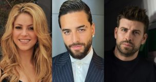 ¿Celoso? Aseguran que Gerard Piqué habría interrumpido videoclip de Shakira y Maluma el 2017