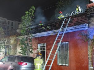 Adulta mayor falleció en incendio que consumió casa en Providencia