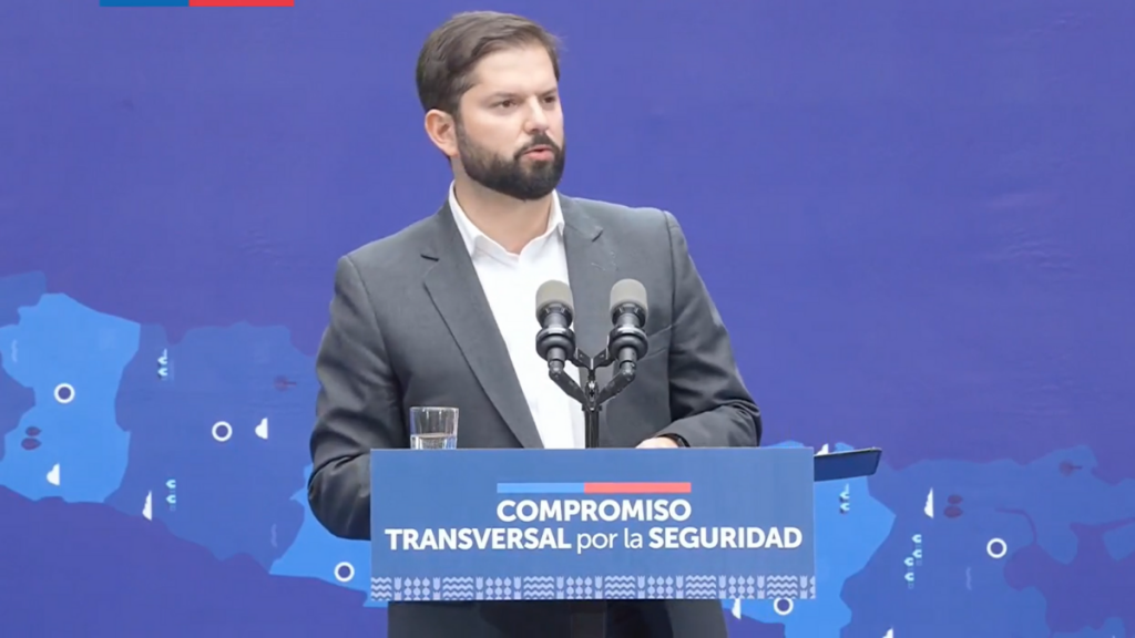 Ley Naín-Retamal: Presidente Boric llama al Congreso a legislar “con un alto sentido responsabilidad”