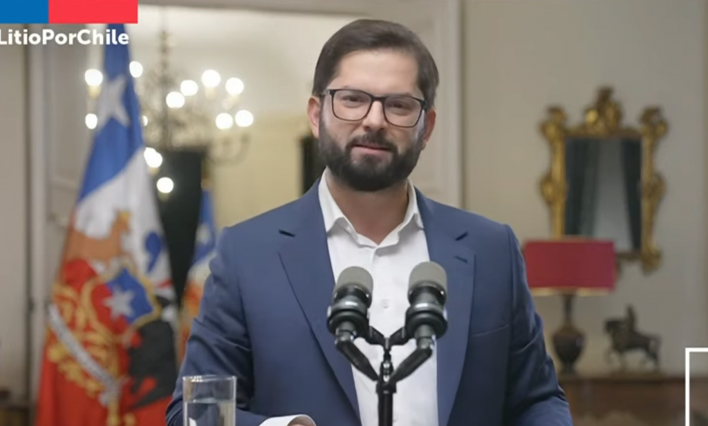 Presidente Boric anuncia Estrategia Nacional del Litio: “El potencial que tenemos es enorme”