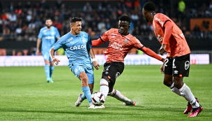 Olympique Marsella de Sánchez iguala ante Lorient y pierde terreno en la Ligue 1