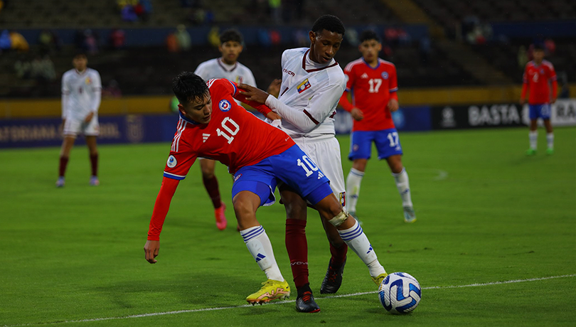 La Roja sub 17 cae ante Venezuela y se complica en el hexagonal