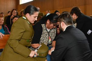 El sentido momento entre familiares del carabinero mártir Daniel Palma Yáñez y autoridades