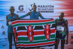 ¡Hay ganador! Joseph Kyengo Munywoki fue el más rápido en la Maratón de Santiago