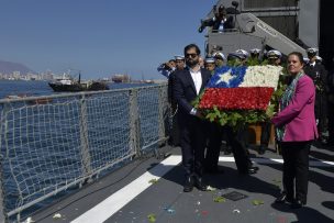 Armada conmemoró un nuevo 21 de mayo : Presidente Boric encabezó actividades en Iquique