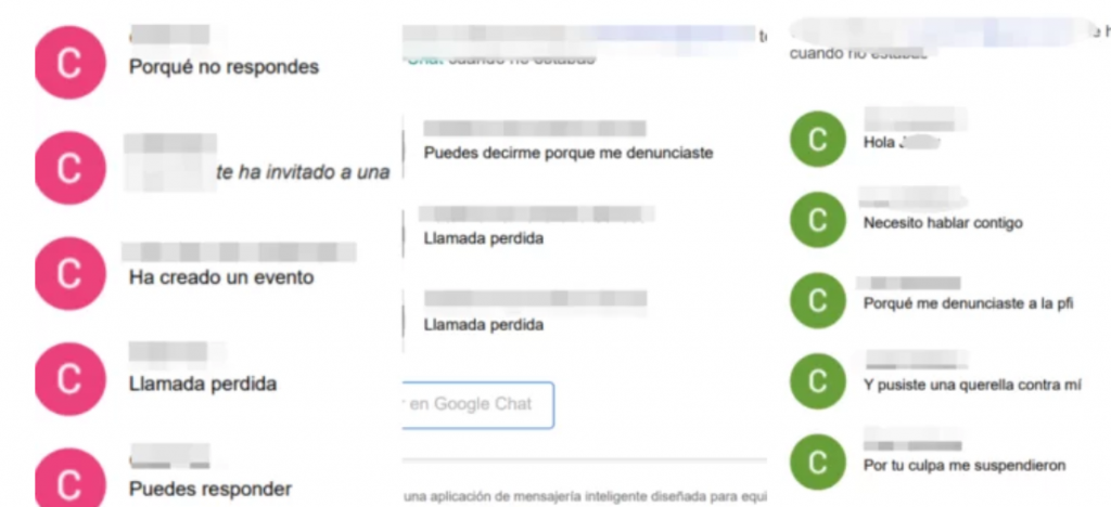 “¿Por qué no respondes?”: Estudiante de periodismo quedó con prohibición de acercarse a compañero a quien hostigó por años