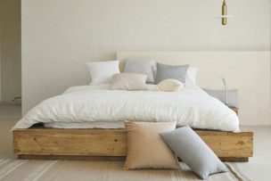 Colores y texturas para crear un dormitorio cálido y acogedor:
