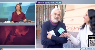 Francisco Reyes sorprendió en Estación Mapocho durante jornada de elecciones