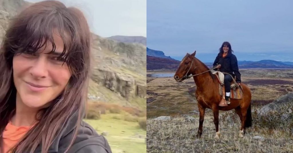 “3 horas de cabalgata”: La especial vivencia de Tonka Tomicic en medio de su viaje por Carretera Austral