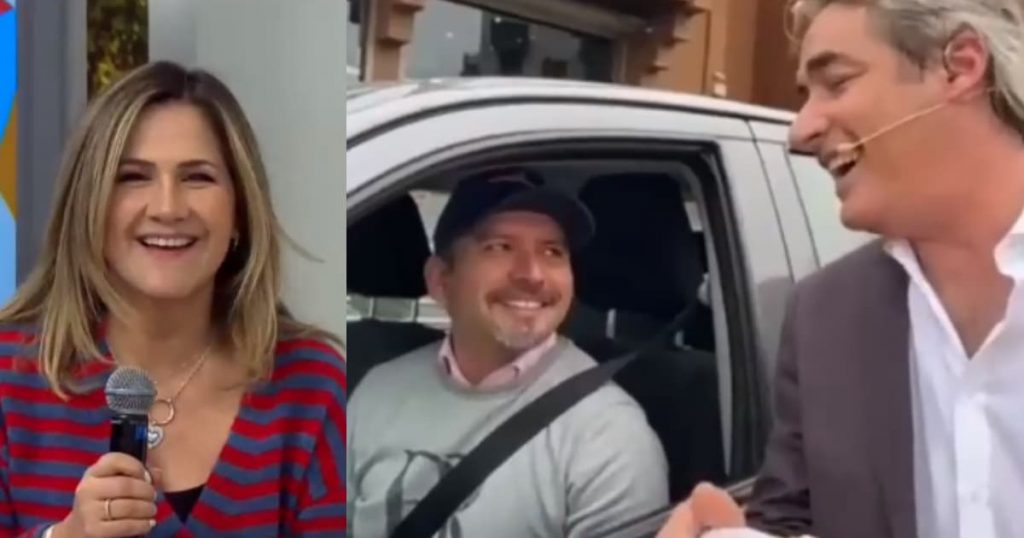 Pareja de Michelle Adam sorprendió con aparición en “Tu Día”: meteoróloga explicó su presencia