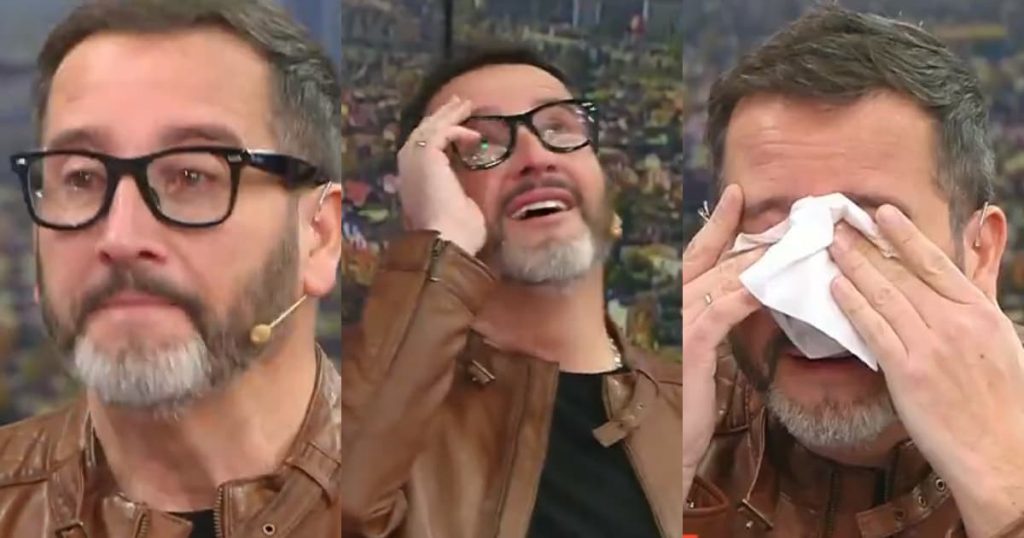 Eduardo Fuentes se quebró en vivo con sensible audio en “Buenos Días a Todos”