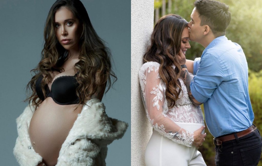 Valentina Roth impacta con artísticas fotografías luciendo su pancita de embarazo: “No queda nada para conocerte”
