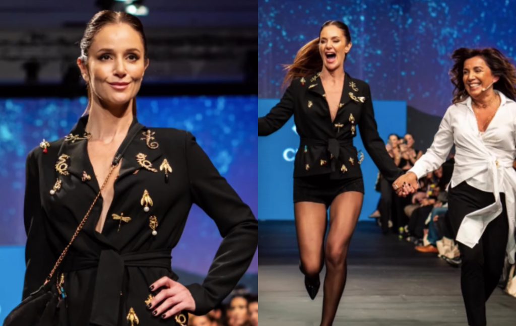 “Diosa total”: Daniela Kirberg desfiló en importe evento de moda y revolucionó a sus seguidores de redes sociales