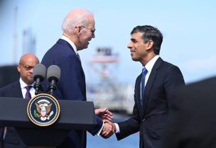 Joe Biden recibirá a Rishi Sunak en la Casa Blanca durante el próximo jueves