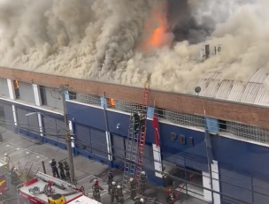 Incendio afecta a cuartel de la PDI en San Miguel