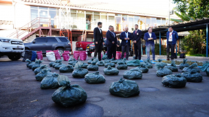 Operación Foresta II: Detienen a 10 sujetos por tráfico de drogas e incautan armas y más de 200 kilos de marihuana en el Elqui