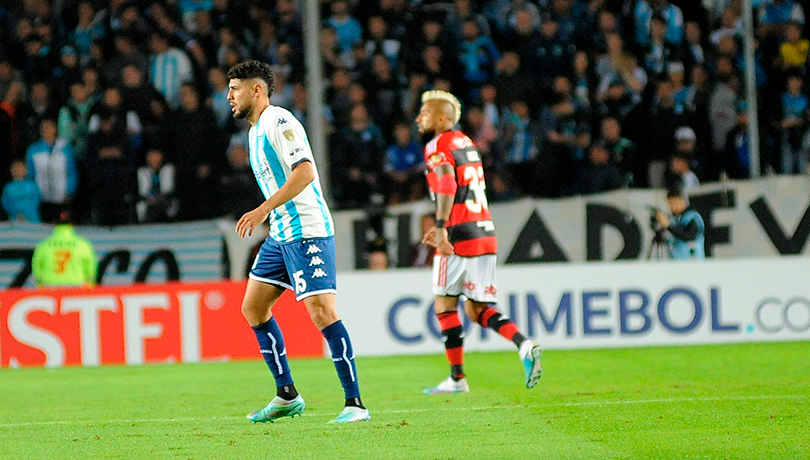 Racing de Arias iguala ante Flamengo de Pulgar y Vidal en la Libertadores