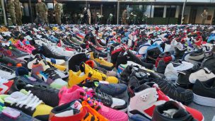 Tras allanamiento en Franklin: Carabineros incautó más de 6 mil zapatillas falsificadas avaluadas en más de $760 millones