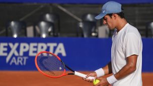 Cristian Garin no pudo terminar su duelo ante Djere y se retira del Masters de Roma