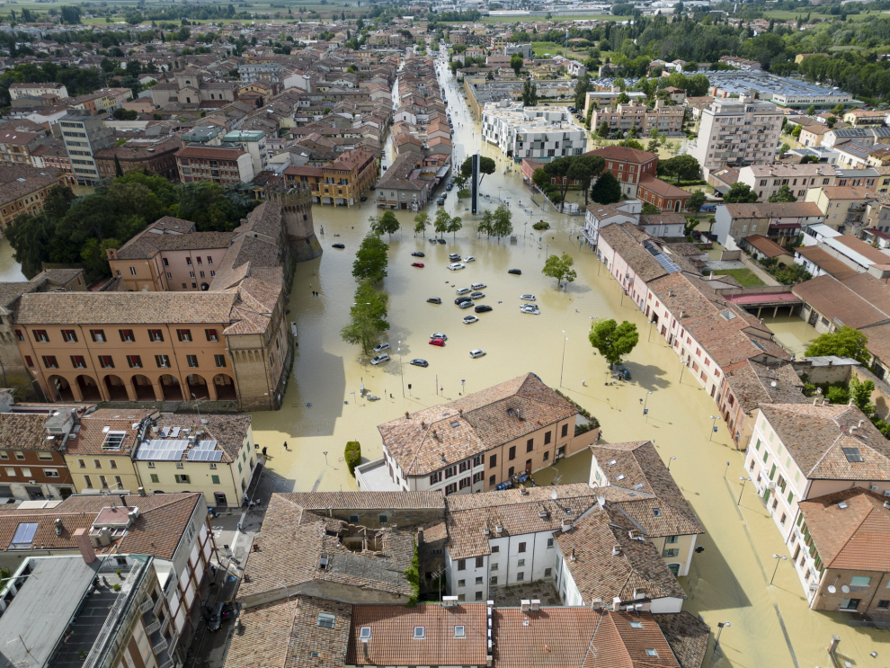 Italia: Cifran en “miles de millones de euros” los daños en Emilia Romaña por las inundaciones