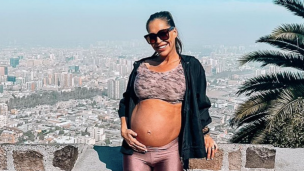 Vale Roth sorprendió con el antes y el después de su cuerpo tras 37 semanas de embarazo