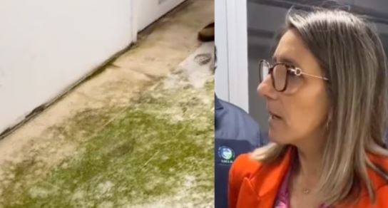 La furiosa respuesta de Erika Olivera a funcionario municipal por hongos en estadio: “Tráeme un balde con cloro y agua”