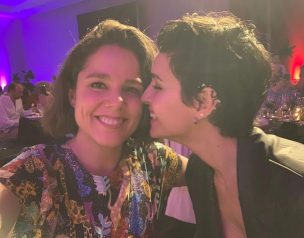 Fernanda Urrejola compartió romántica postal junto a su pareja en el  Mes del Orgullo: 