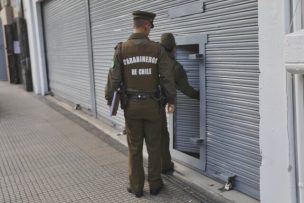 Delincuentes realizan un forado en la sede de la CUT para robar un supermercado