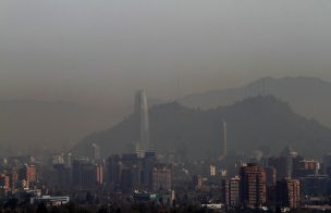 Declaran alerta ambiental en la Región Metropolitana por mala calidad del aire