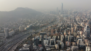 Declaran alerta ambiental para este lunes en la Región Metropolitana