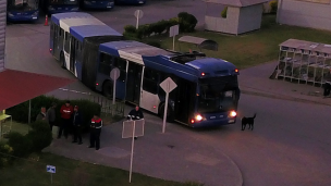 Sacan de circulación al último bus oruga que recorría las calles de Santiago