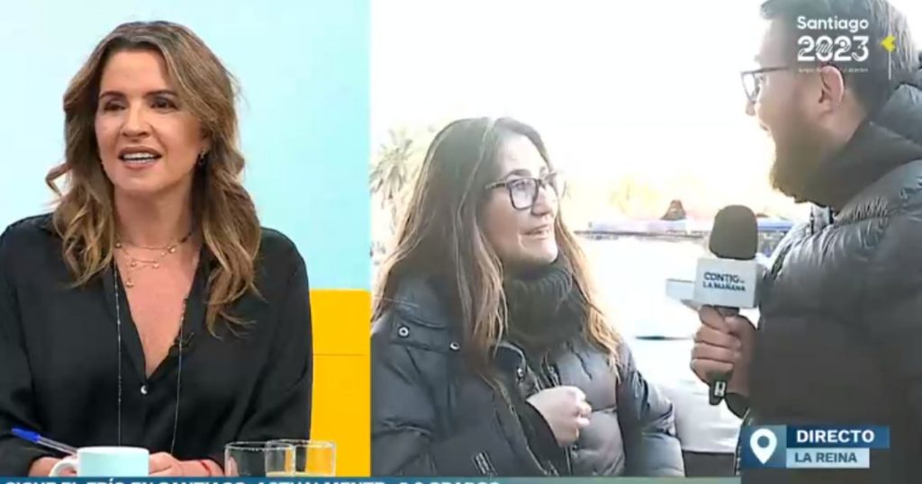 Belén Mora apareció en despacho de CHV y cumplió sueño de conocer a Luis Ugalde: ‘Toto’ Acuña reaccionó