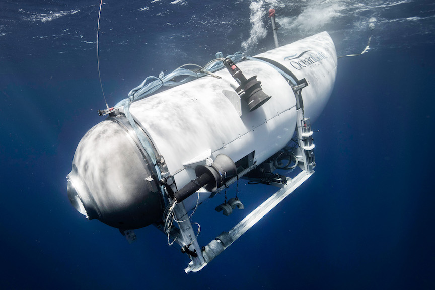 Encuentran “presuntos restos humanos” entre los escombros rescatados del submarino Titan