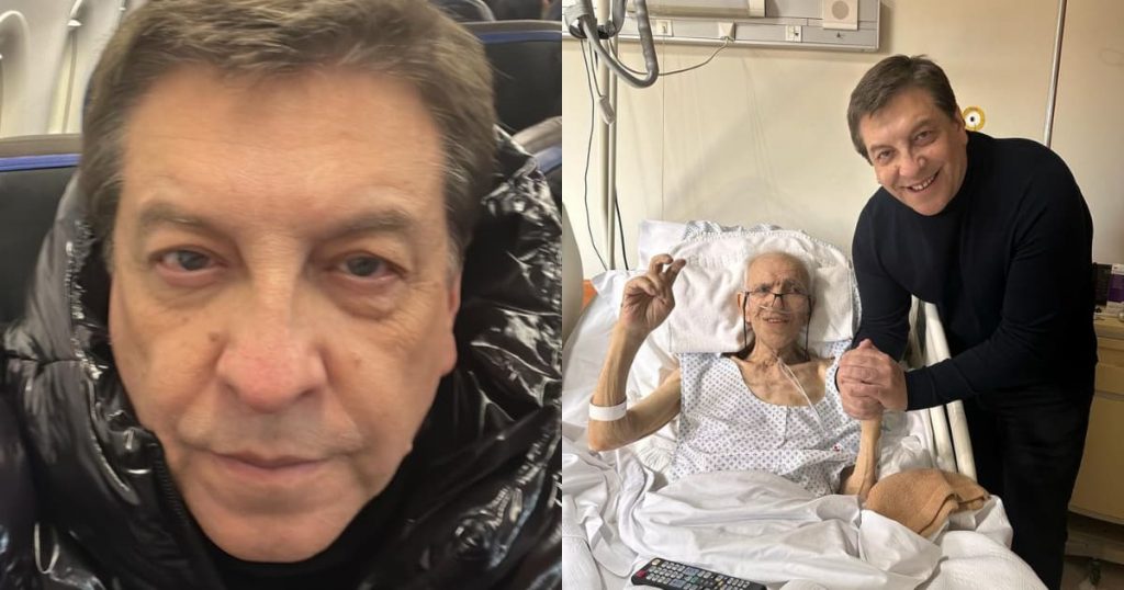 Julio César Rodríguez no logró reunirse con su papá en Día del Padre: “Está dándole pelea a la vida”