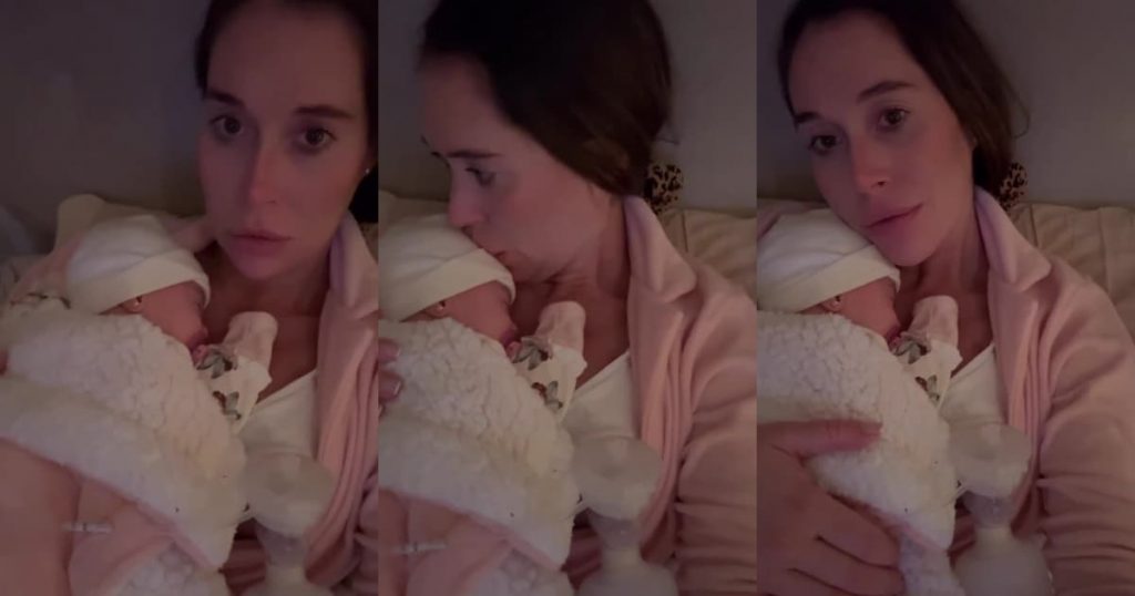 Vale Roth repasó cómo fue la primera noche con su hija: “Fue difícil, hermoso, pero difícil”