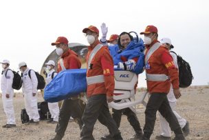 Astronautas chinos vuelven a la Tierra tras seis meses en el espacio