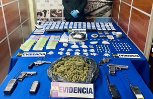 PDI desarticula clan familiar que traficaba droga en Puente Alto: Operativo dejó 10 detenidos y $55 millones en droga incautada